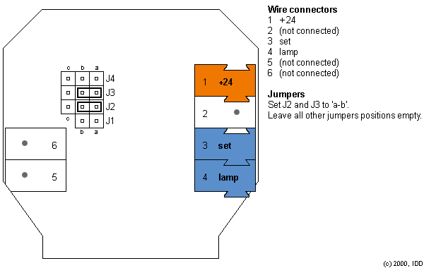 The 125.8600S wiring scheme